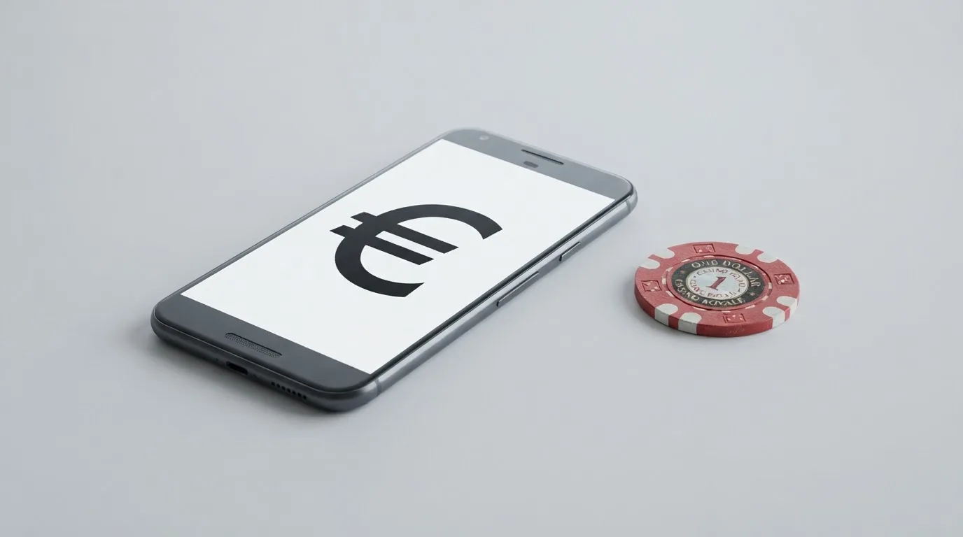 Illustration eines Ablaufs von Barzahlung an der Kasse bis zur Gutschrift auf dem Spielerkonto.